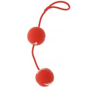 Seven Creations - Вагинальные шарики Marbelized DUO BALLS,RED (DT50505)