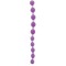 NMC - Анальная цепочка Jumbo Jelly Thai Beads Carded, LAVENDER (T110505)