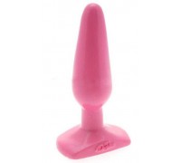 Анальная пробка Butt Plug Smooth Classic, тонкая средняя, 12х4 см