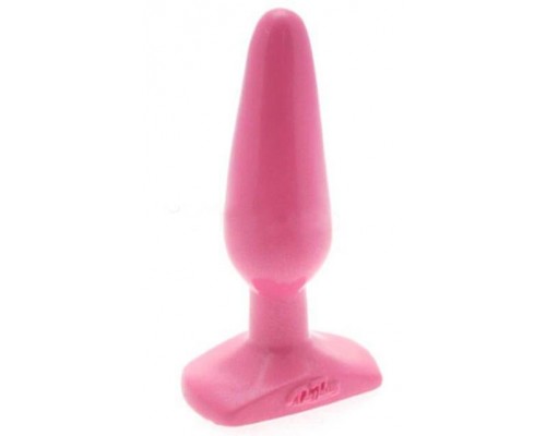 Анальная пробка Butt Plug Smooth Classic, тонкая средняя, 12х4 см