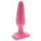 Анальная пробка Butt Plug Smooth Classic, тонкая средняя, 12х4 см