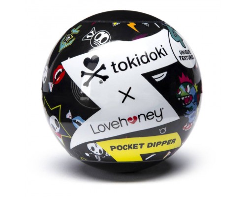 Мастурбатор-яичко Tokidoki Pleasure Cup Crossbones