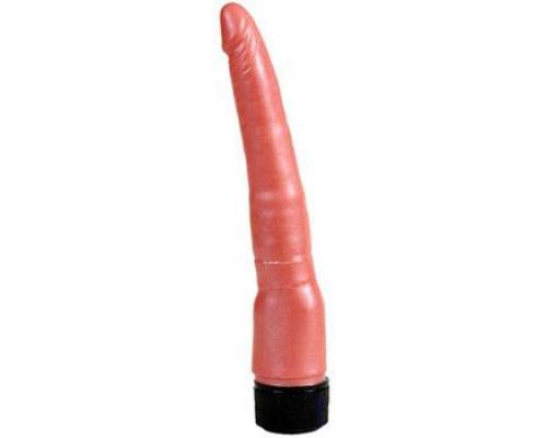 Анальный вибратор Pearl Shine розового цвета, 23 см