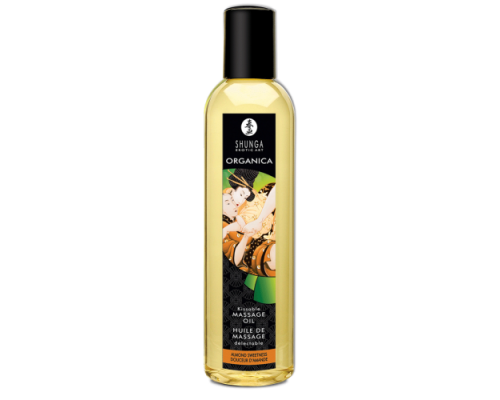 Органическое массажное масло Shunga Massage Oil Organic Миндаль, 170 мл