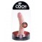 Фаллоимитатор King Cock Plus 8" Dual Density Cock 19х5 см.