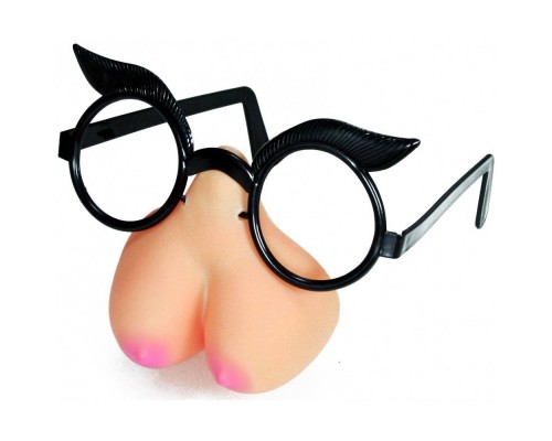 Эротические очки Plastic Sexy Female Nose with Eye-glass