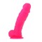 Цветной фаллоимитатор на присоске Coloursoft Soft Dildo, 13х4 см