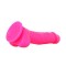 Цветной фаллоимитатор на присоске Coloursoft Soft Dildo, 13х4 см