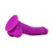 Цветной фаллоимитатор на присоске Coloursoft Soft Dildo, 13х4 см