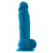 Цветной фаллоимитатор на присоске Coloursoft Soft Dildo, 13х4 см