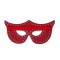 Таинственная маска с заклепками, красная