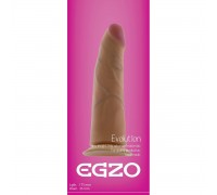 Фаллоимитатор на присоске Egzo G1220 17,5х3,5 см.