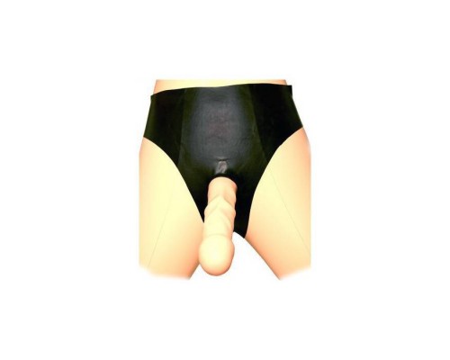 Латексные трусы Peephole Brief