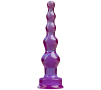 Анальная елочка SpectraGels Purple Anal Tool, 15х3,5 см