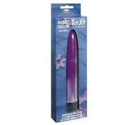 Вибратор пластиковый Marble Obelisk Purple, 15х3 см