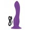 Вибратор с присоской Rechargeable Wireless Curve Purple, 16,5х4 см