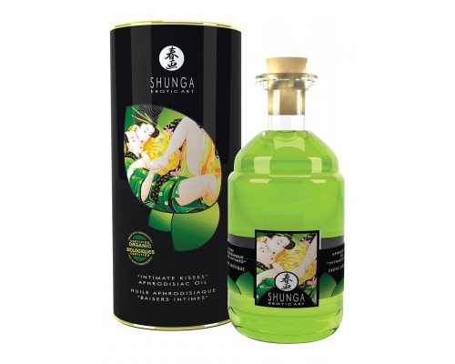 Массажное масло Shunga Aphrodisiac Oil Green Tea Organic, 100 мл