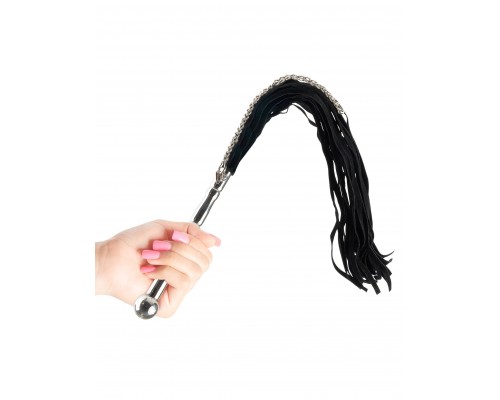 Флогер Fetish Fantasy Beaded Metal Flogger, 36 см