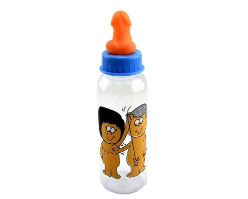 Бутылочка с соской в виде пениса Dicky Nipple Bottle