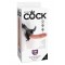 Страпон King Cock Strap-on 9", 21х5,3 см