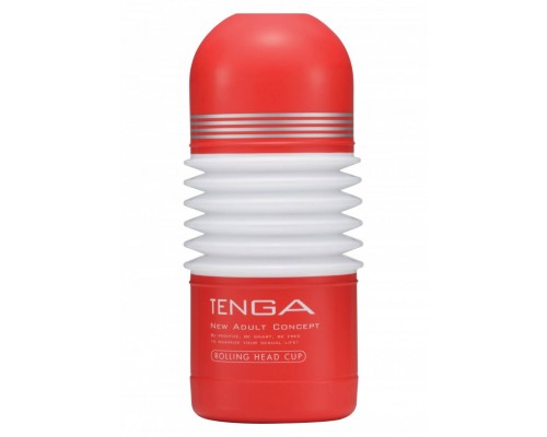 Мастурбатор Tenga Rolling Head Cup, 15х4,5 см