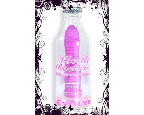 Вибратор Evolved Botttle Rocket Purple, 11х2 см