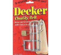 Мужской пояс верности "Decker Chastity Belt"