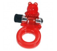 Кольцо с вибратором Jelly Bear
