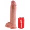 Фаллоимитатор King Cock 11" Cock with Balls, 22,2х6,4 см