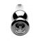 Анальная пробка Tom of Finland Weighted Aluminum Plug with Pull Ring, 13,5см