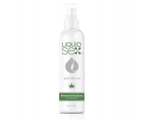 Спрей для продления полового акта Liquid Sex Desensitizing Spray with Hemp Seed, 118 мл