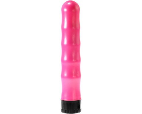 Ребристый вибратор Minx Silencer Vibrator, 18х3,9 см