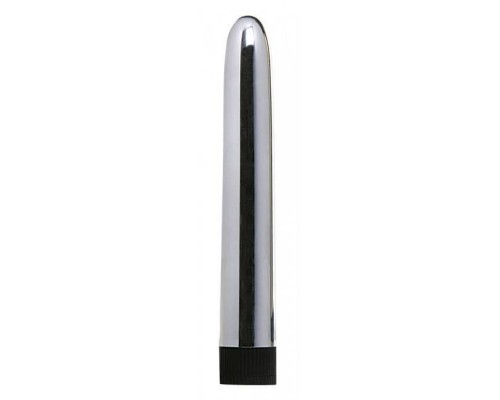 Вибратор Sensuous Smooth Vibrator Silver, 17х2,5 см
