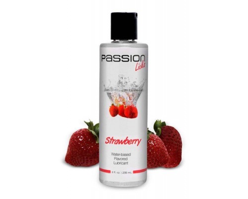 Лубрикант Passion Licks Strawberry Water Based Flavored Lubricant, 236 мл