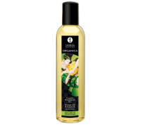 Органическое массажное масло Shunga Massage Oil Organic Зеленый чай, 170 мл