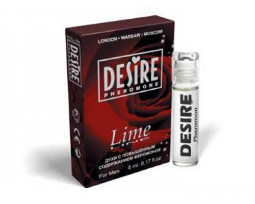 Мужские духи Desire Lime, 5 мл