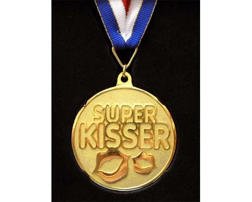 Медаль металл "Super KISSER"