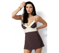 Сексуальный комплект Obsessive Choco chemise