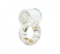 Эрекционное кольцо с вибрацией Climax® Gems™ Quartz Ring