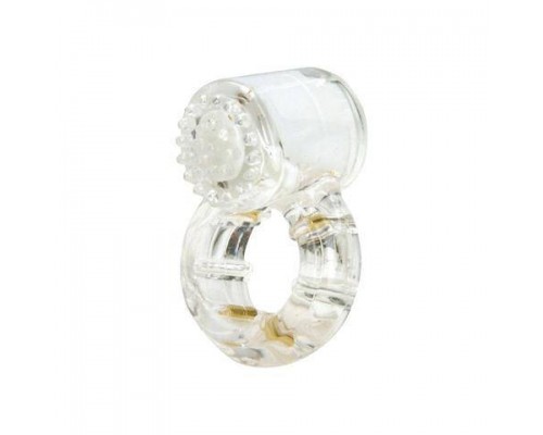 Эрекционное кольцо с вибрацией Climax® Gems™ Quartz Ring