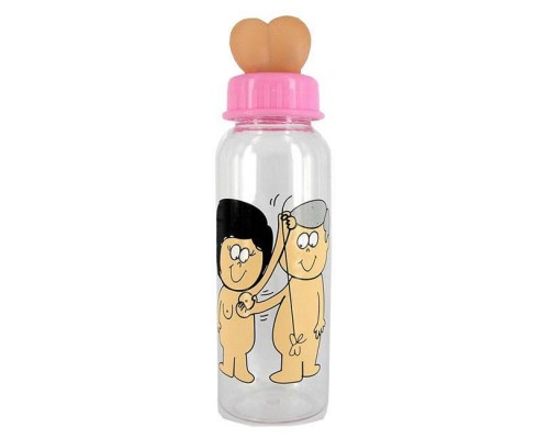 Бутылочка с эротической соской Boobie Nipple Bottle