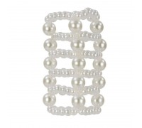 Насадка с жемчужинами Basic Essentials Pearl Stroker Beads, большая