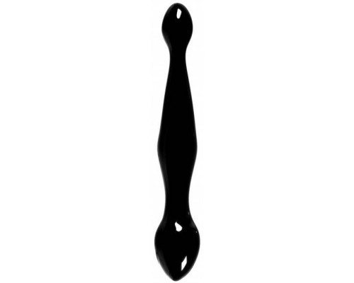 Фаллоимитатор Tapered Ice Dual Teaser Black Kinx 18,5х3,6 см.