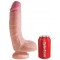 Фаллоимитатор King Cock Plus 8" Dual Density, 18х5 см