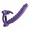 Насадка для двойного проникновения Double Delight Dual Insertion Vibrating Rabbit Cock Ring, 16,5Х2,6 см