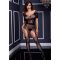 Ажурный комбинезон с узором Crotchless Suspender Bodysuit