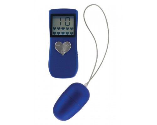 Вибропуля Body&soul Remote I Blue, 6х3 см