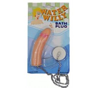 Пробка для ванной в виде пениса Novelty Water Willy Bath Plug