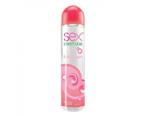 Лубрикант с ароматом жвачки Bubble Gum Sex Sweet Lube, 197 мл