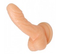 Фаллоимитатор Silicone 4 Inch Realistic Suction Cup Mini Dildo- Flesh 10,2х3 см